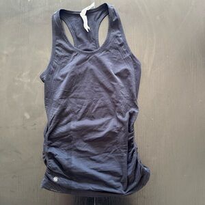 Athleta black Racerback Tank Top